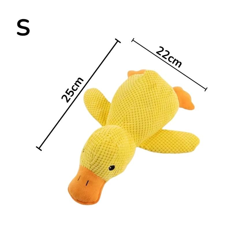 Plush Duck Dog Toy with Natural Quack Sound | Durable Chew & Comfort Toy