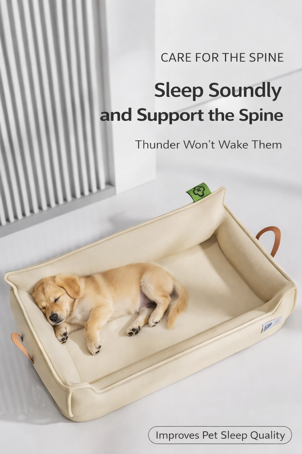 Faux Leather Dog Sofa Bed UK | Waterproof & Washable Pet Bed