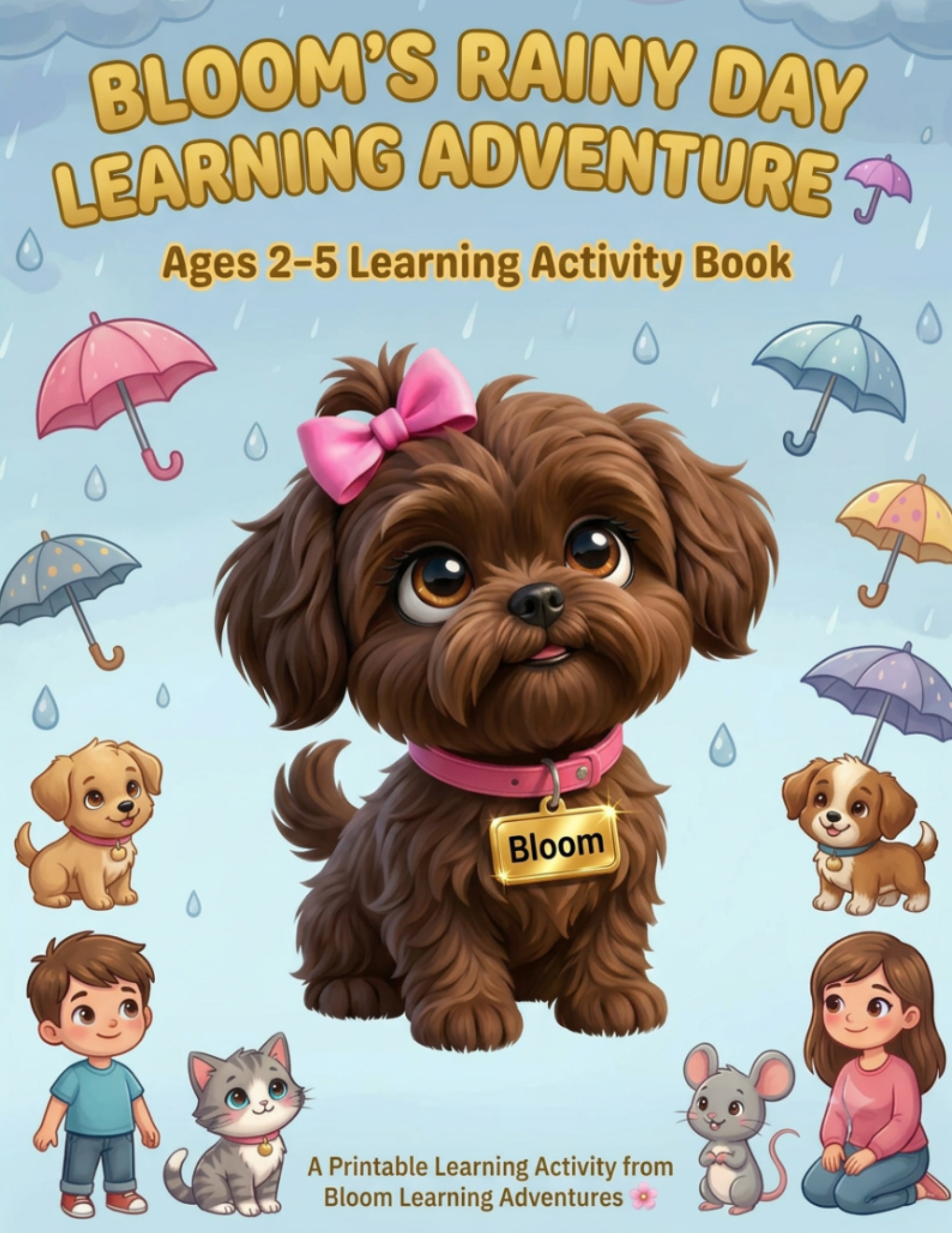 BloomPawsCo Kids Activity Ebook: Rainy Day Learning Fun