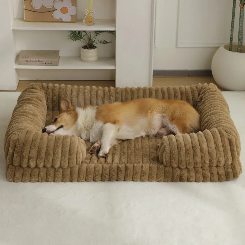 Calming Orthopedic Dog Bed | Washable Bolster Bed for Small to Large Dogs