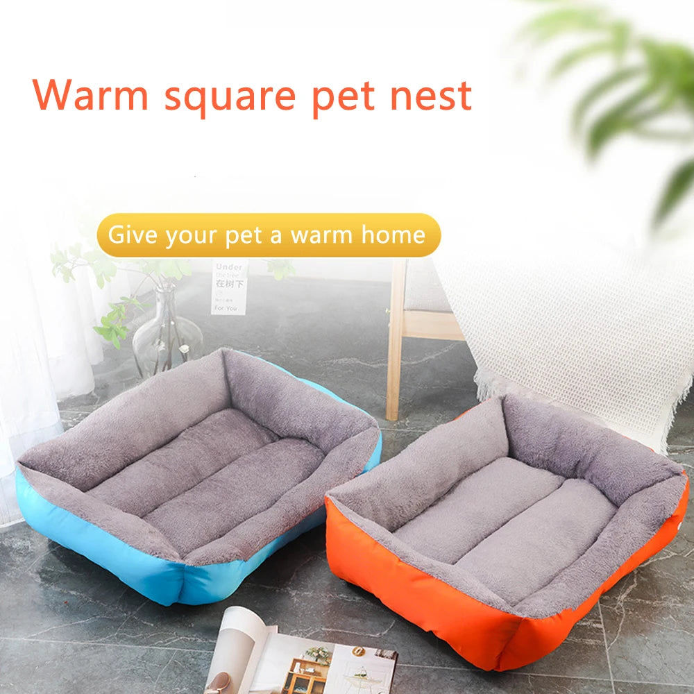 Calming Plush Dog Bed UK | Soft Washable Pet Cushion for Dogs & Cats (S–XXL)