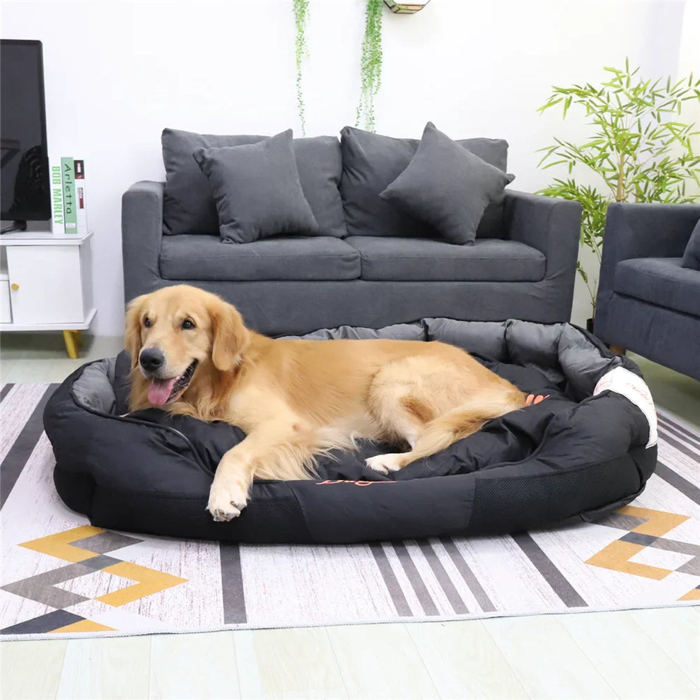 Waterproof Orthopedic Dog Bed UK | Durable Oxford Pet Cushion L–XXL