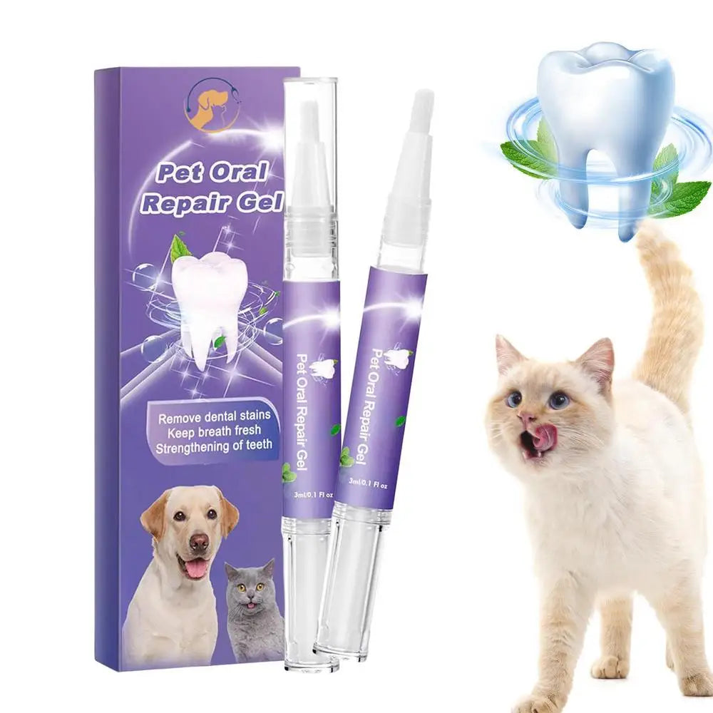 Pet Oral Care Gel for Dogs and Cats | Fresh Breath and Gentle Dental Support