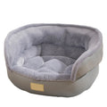 Round Calming Dog Bed UK | Plush Anti-Anxiety Pet Sofa Cushion (M–L)