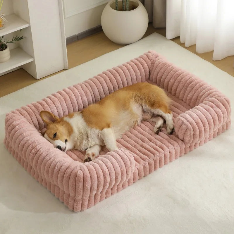 Calming Orthopedic Dog Bed | Washable Bolster Bed for Small to Large Dogs