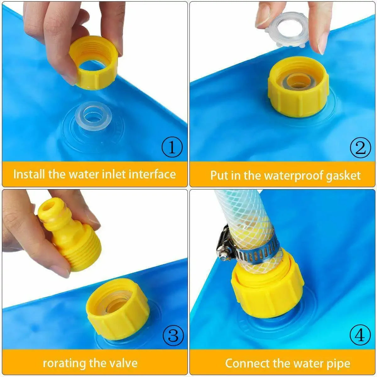 Outdoor Splash Pool for Kids & Dogs | Sprinkler Play Mat & Pet Cooling Pad