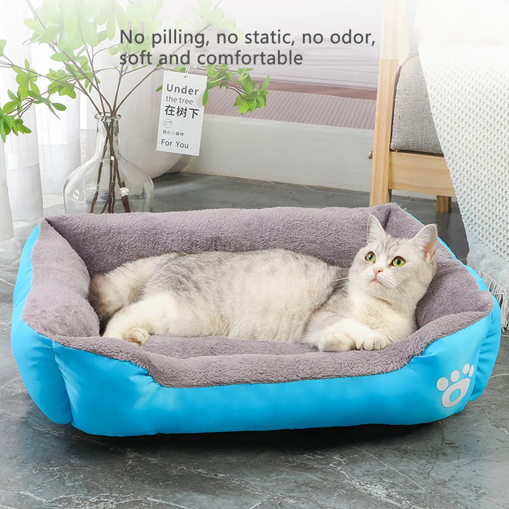 Calming Plush Dog Bed UK | Soft Washable Pet Cushion for Dogs & Cats (S–XXL)