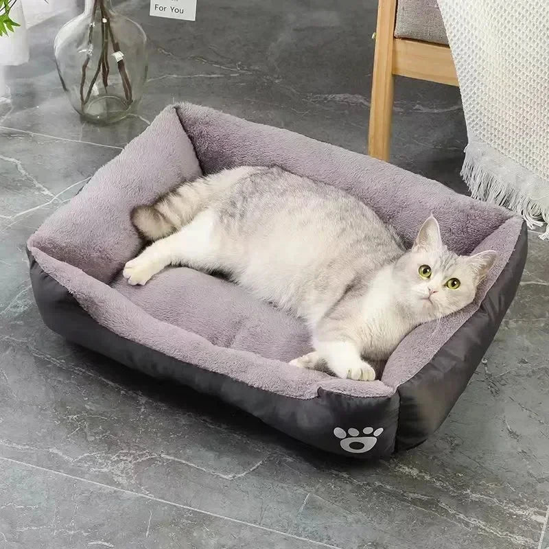 Calming Plush Dog Bed UK | Soft Washable Pet Cushion for Dogs & Cats (S–XXL)