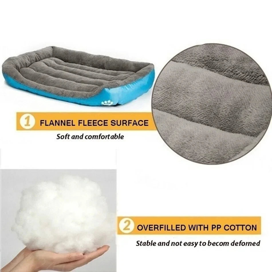 Calming Plush Dog Bed UK | Soft Washable Pet Cushion for Dogs & Cats (S–XXL)