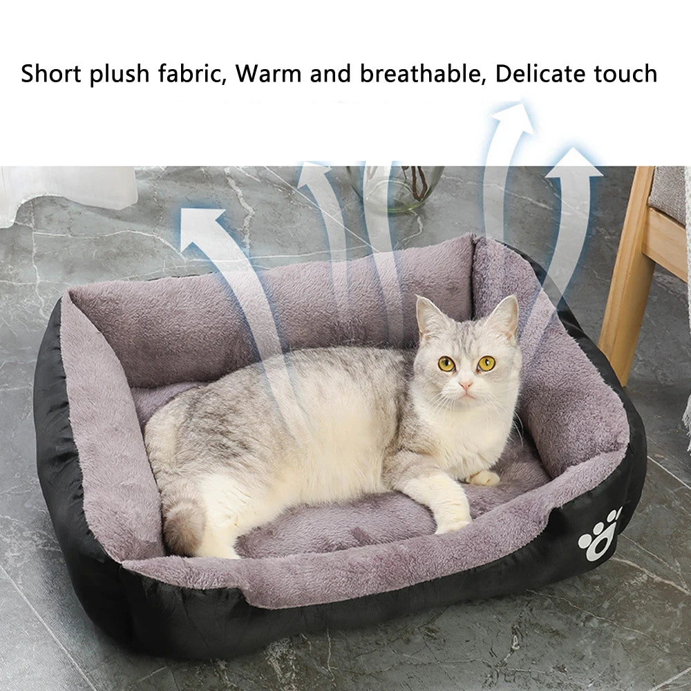Calming Plush Dog Bed UK | Soft Washable Pet Cushion for Dogs & Cats (S–XXL)
