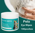 Pet Eye Wipes & Ear Cleaner Finger Wipes for Dogs & Cats