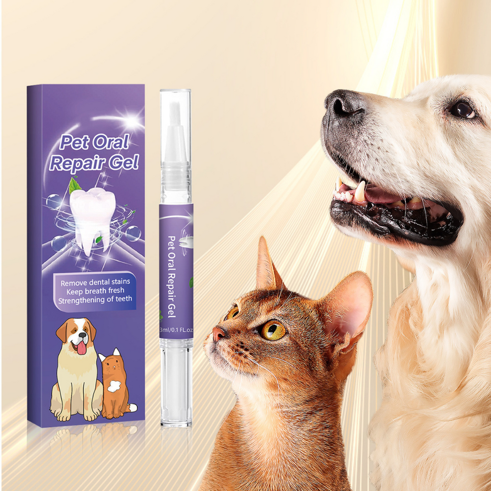 Pet Oral Care Gel for Dogs and Cats | Fresh Breath and Gentle Dental Support