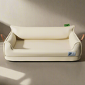 Faux Leather Dog Sofa Bed UK | Waterproof & Washable Pet Bed