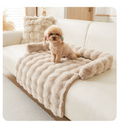 Luxury Faux Fur Pet Bed Mat | Soft Washable Dog & Cat Bed