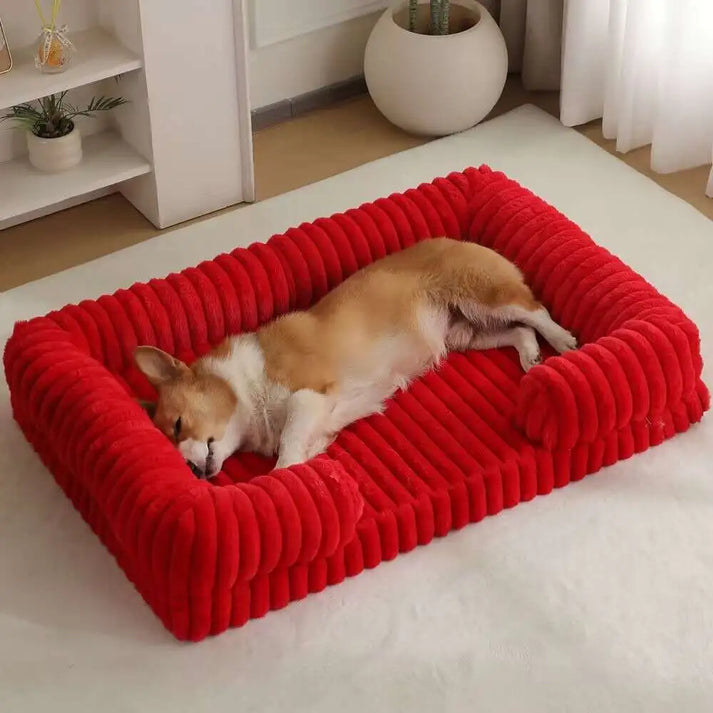 Calming Orthopedic Dog Bed | Washable Bolster Bed for Small to Large Dogs
