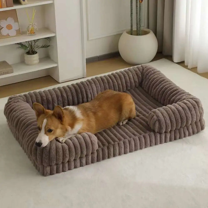 Calming Orthopedic Dog Bed | Washable Bolster Bed for Small to Large Dogs