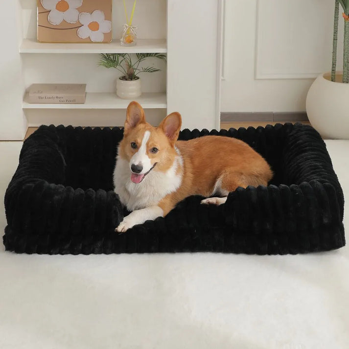 Calming Orthopedic Dog Bed | Washable Bolster Bed for Small to Large Dogs