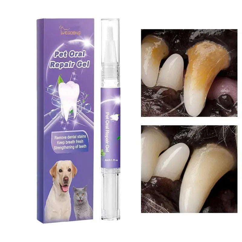 Pet Oral Care Gel for Dogs and Cats | Fresh Breath and Gentle Dental Support