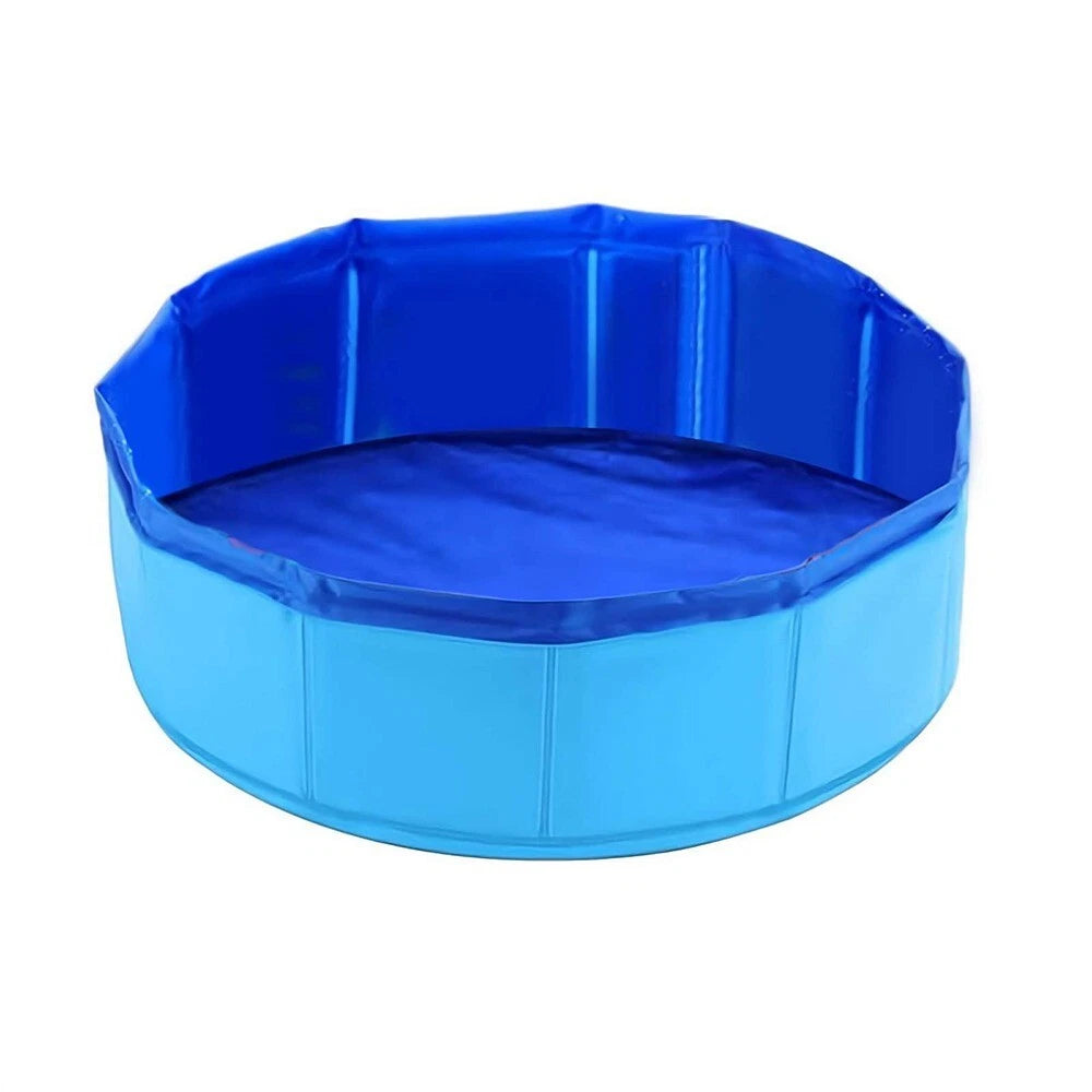 Foldable Pet Bath Pool for Dogs & Cats | Portable Leak-Proof Tub with Toys | Bloom Paws Co.